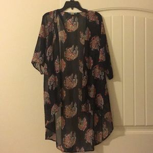 Indian headdress kimono